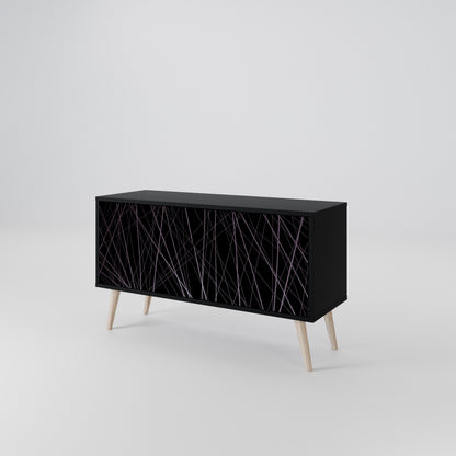 SHIMMER SPIDERGRAM Compact 2-Door TV Cabinet