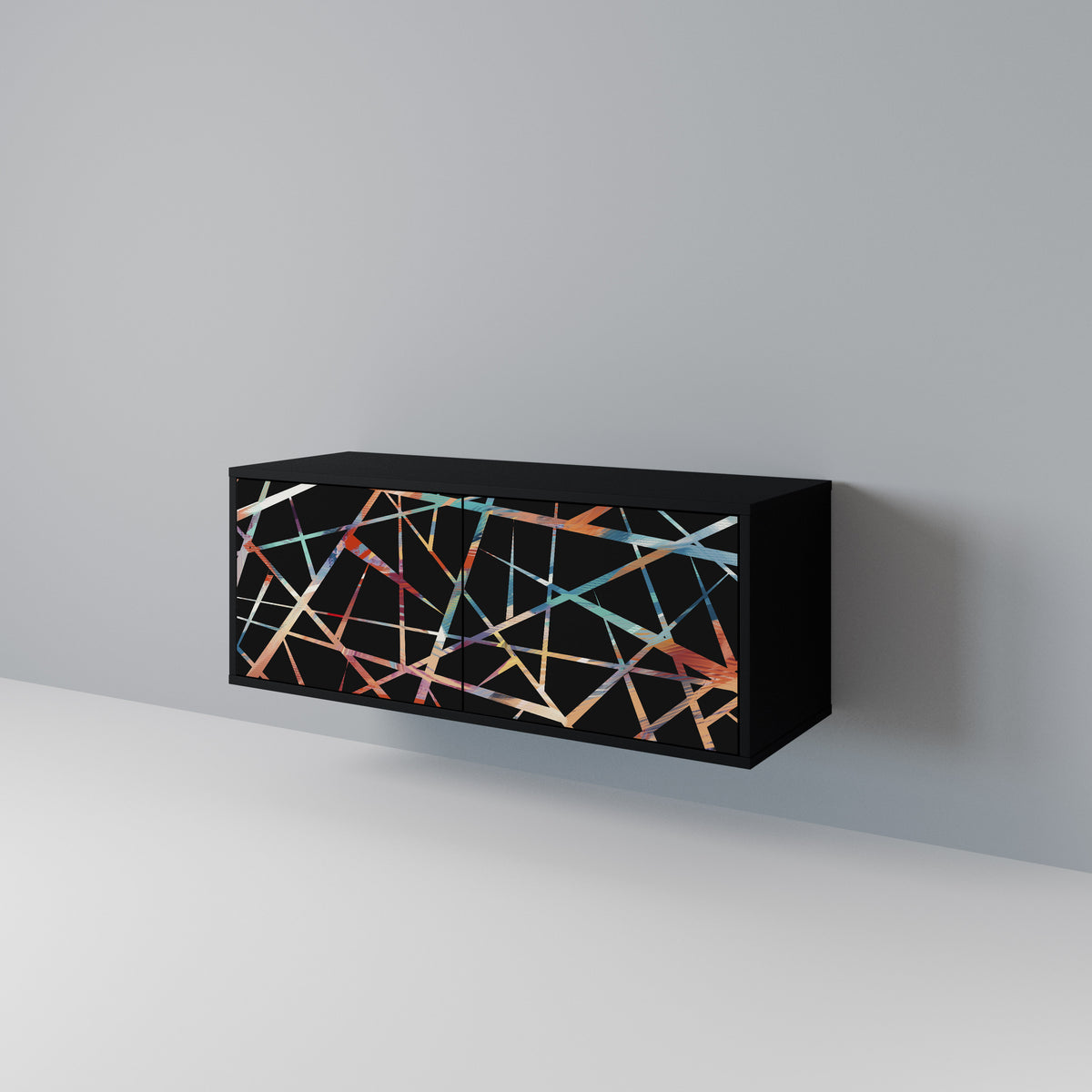 POLYGON VERVE Compact 2-Door TV Cabinet