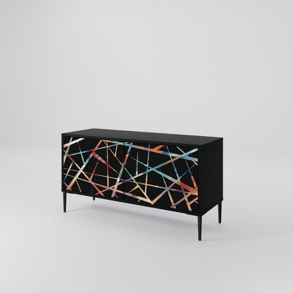 POLYGON VERVE Compact 2-Door TV Cabinet