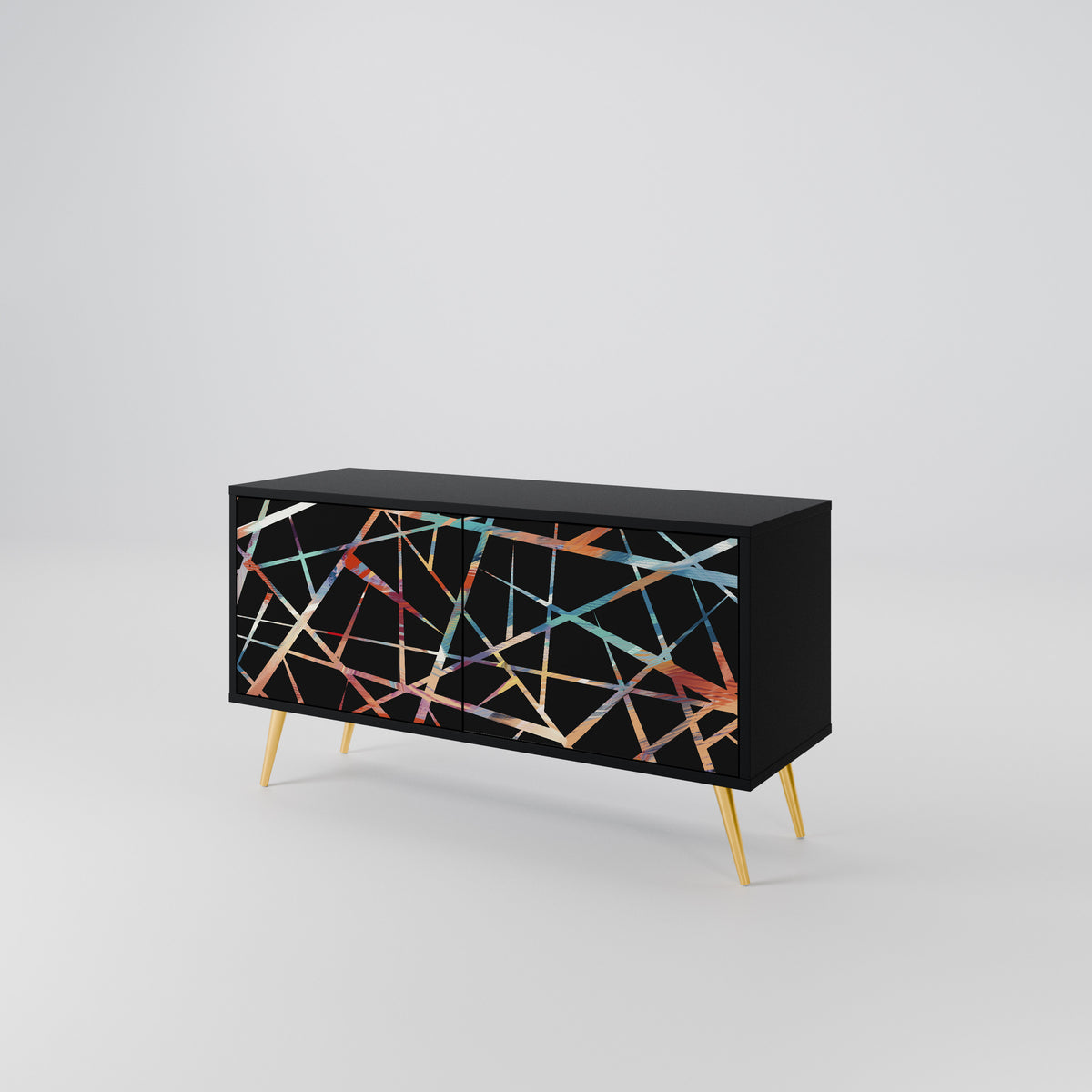 POLYGON VERVE Compact 2-Door TV Cabinet