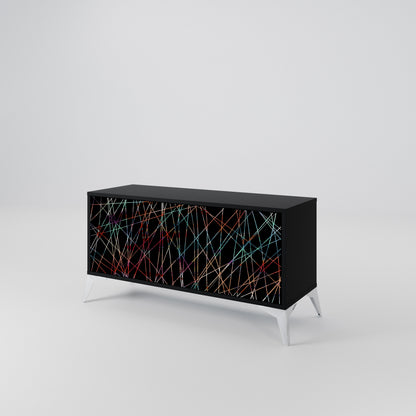 LUMINOUS SNARE Compact 2-Door TV Cabinet