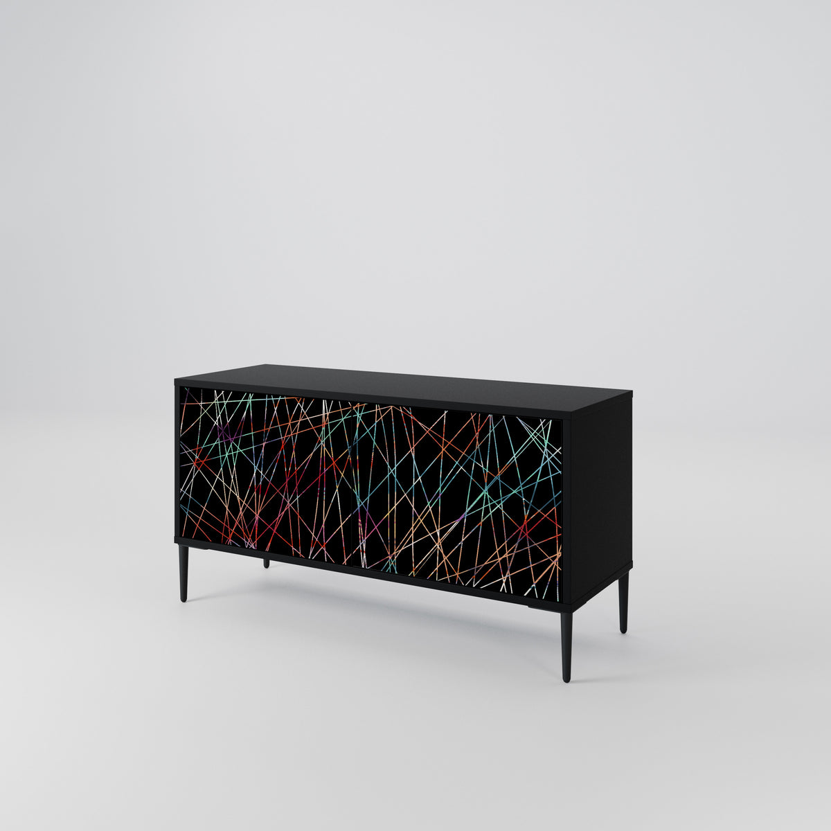 LUMINOUS SNARE Compact 2-Door TV Cabinet