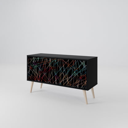 LUMINOUS SNARE Compact 2-Door TV Cabinet
