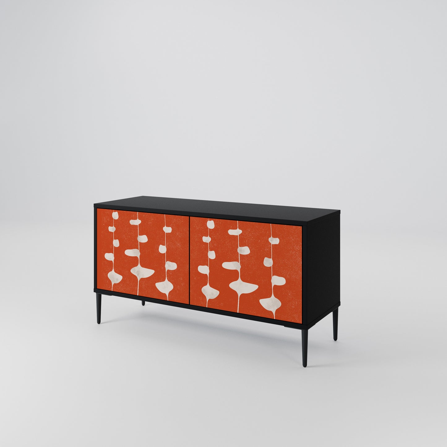 COURAGE MOLD Compact 2-Door TV Cabinet