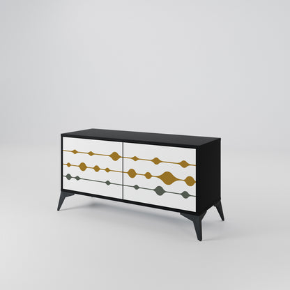 VIVID TONE Compact 2-Door TV Cabinet