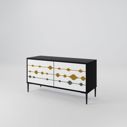 VIVID TONE Compact 2-Door TV Cabinet