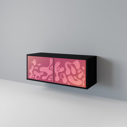IRREGULAR PINK Compact 2-Door TV Cabinet