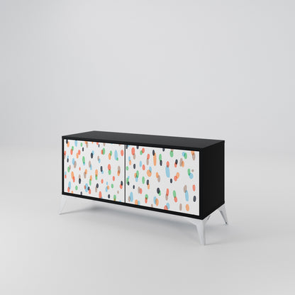 ENERGETIC SPOTS Compact 2-Door TV Cabinet