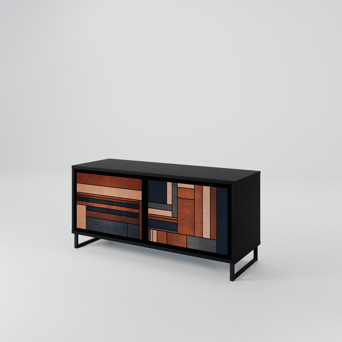 INTREPID FORMATION Compact 2-Door TV Cabinet