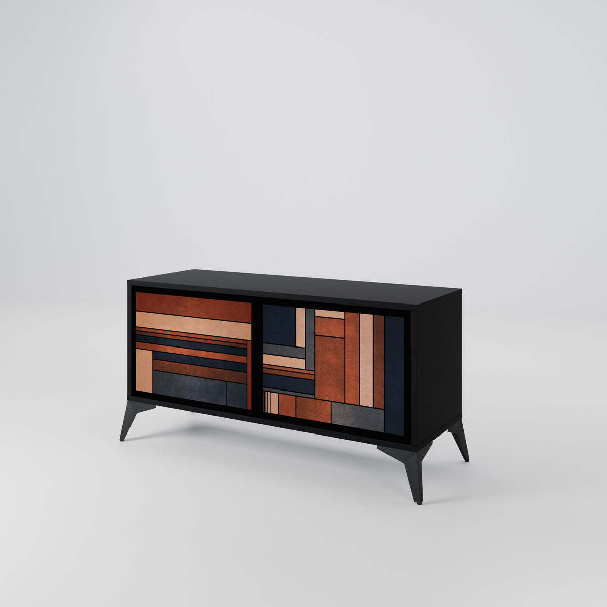 INTREPID FORMATION Compact 2-Door TV Cabinet