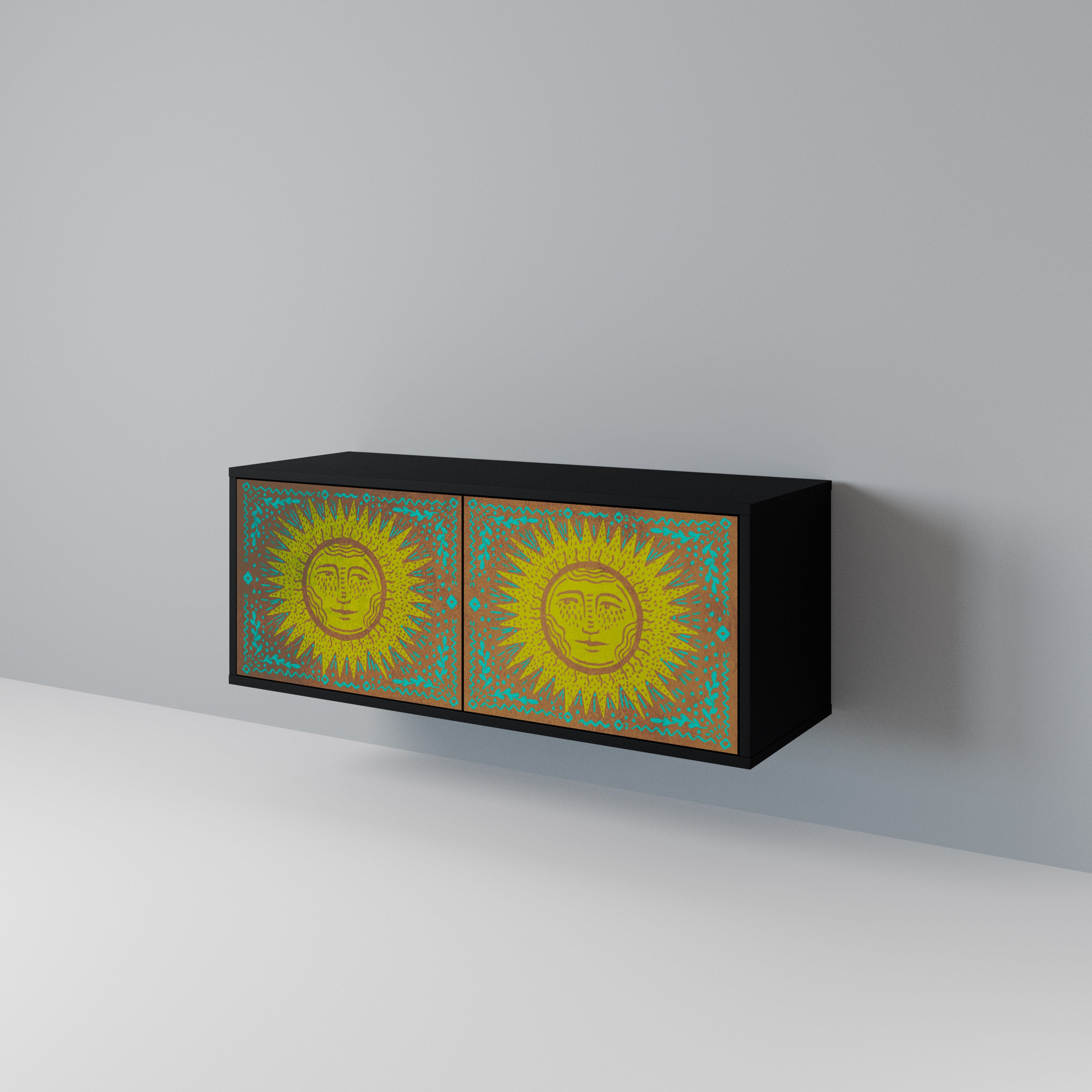 SUNSHINE EULOGY Compact 2-Door TV Cabinet