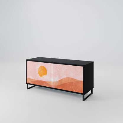 LUMINOUS SUNLIGHT Compact 2-Door TV Cabinet