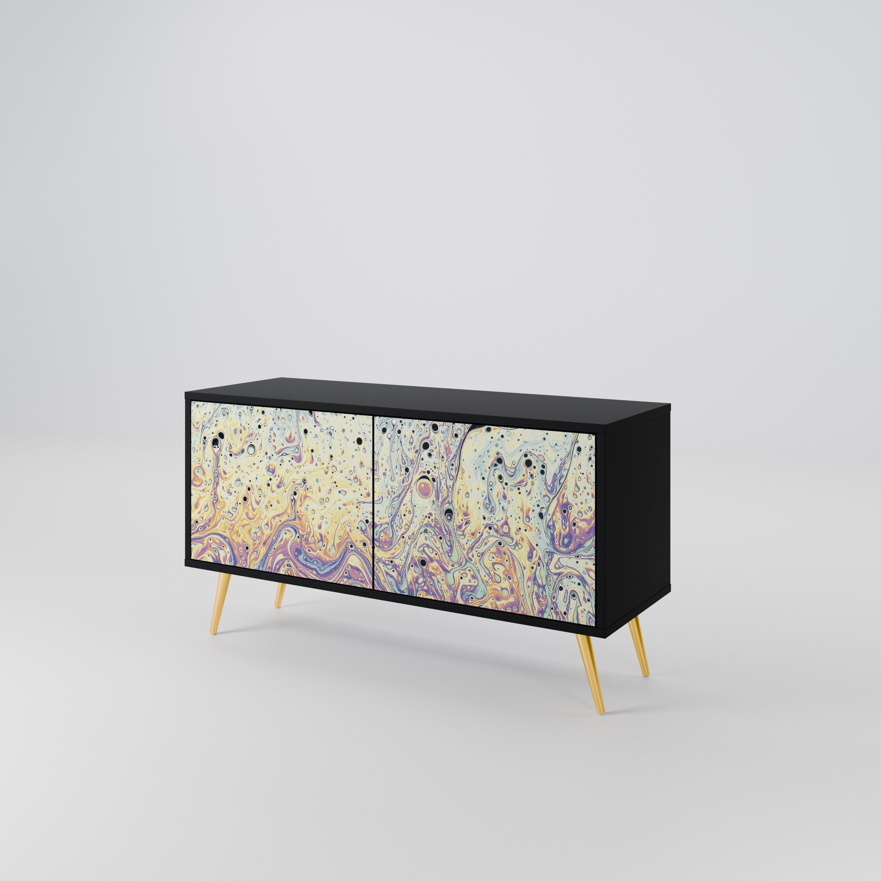 MOSAIC OF COLORS Compact 2-Door TV Cabinet