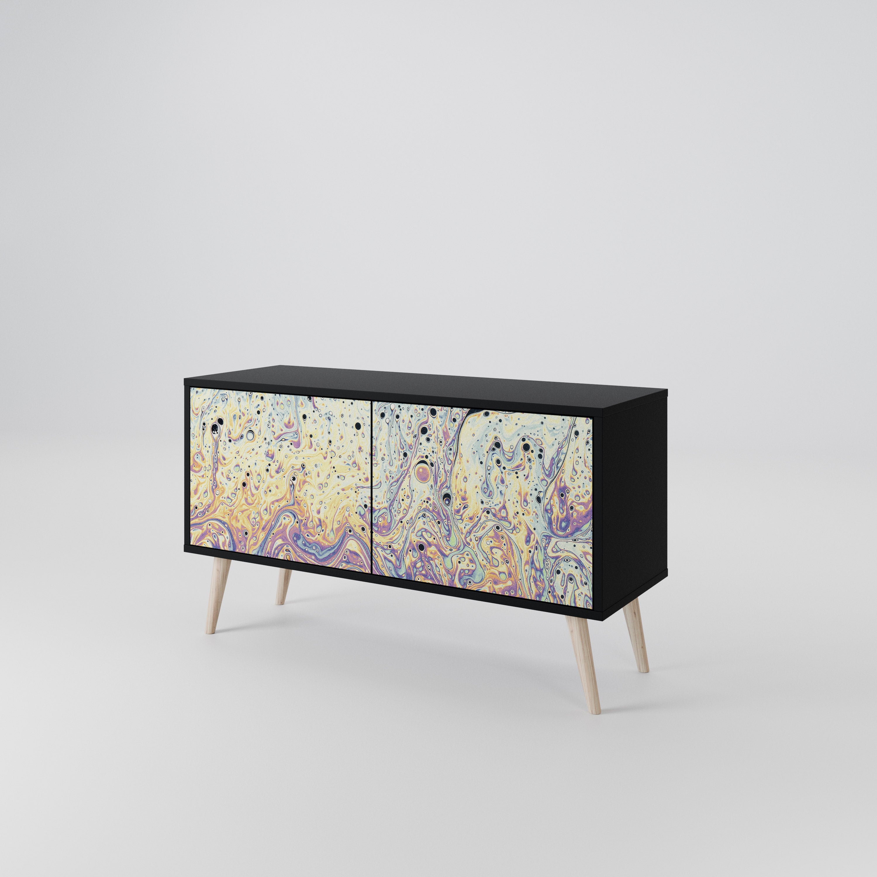 MOSAIC OF COLORS Compact 2-Door TV Cabinet