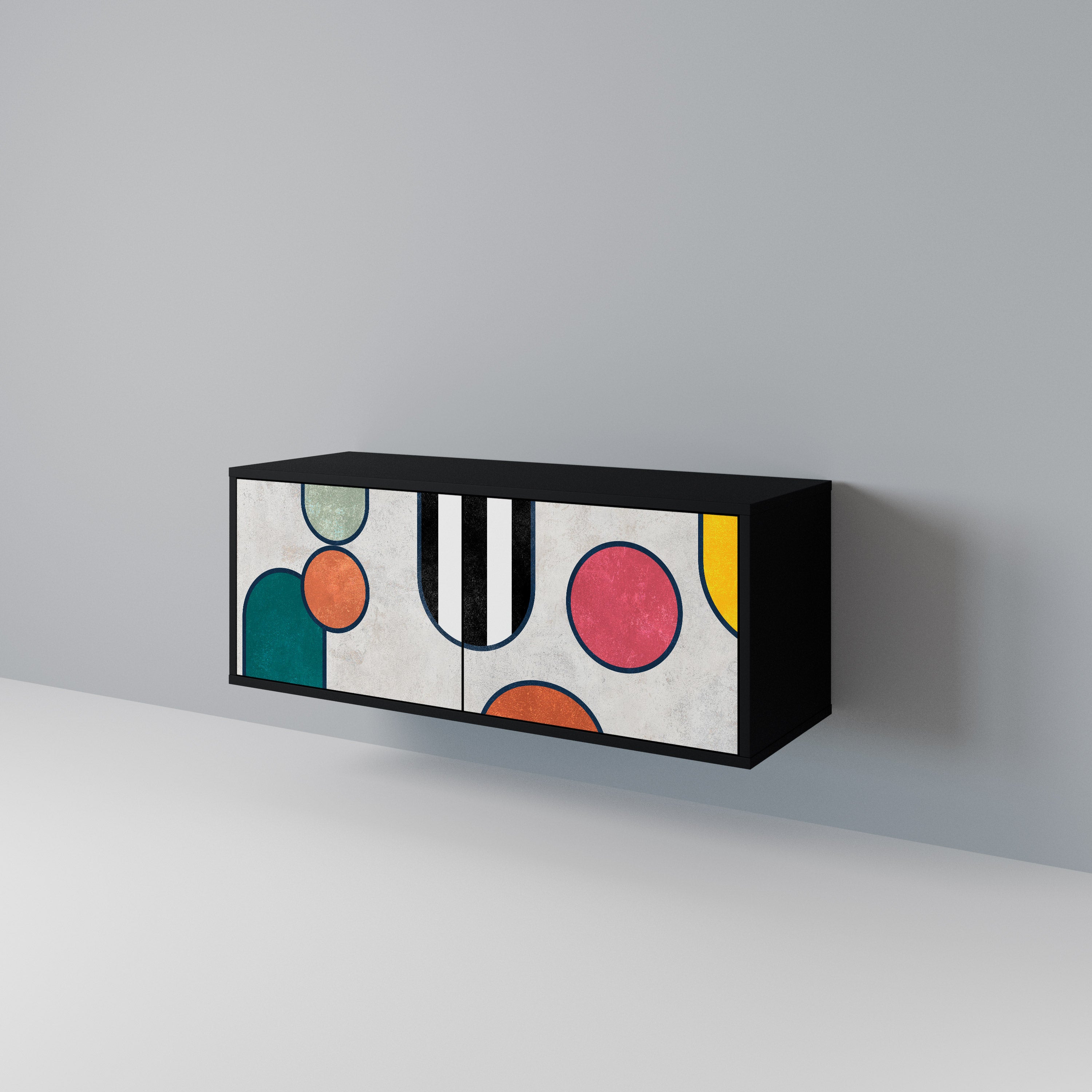 COOL STORY Compact 2-Door TV Cabinet