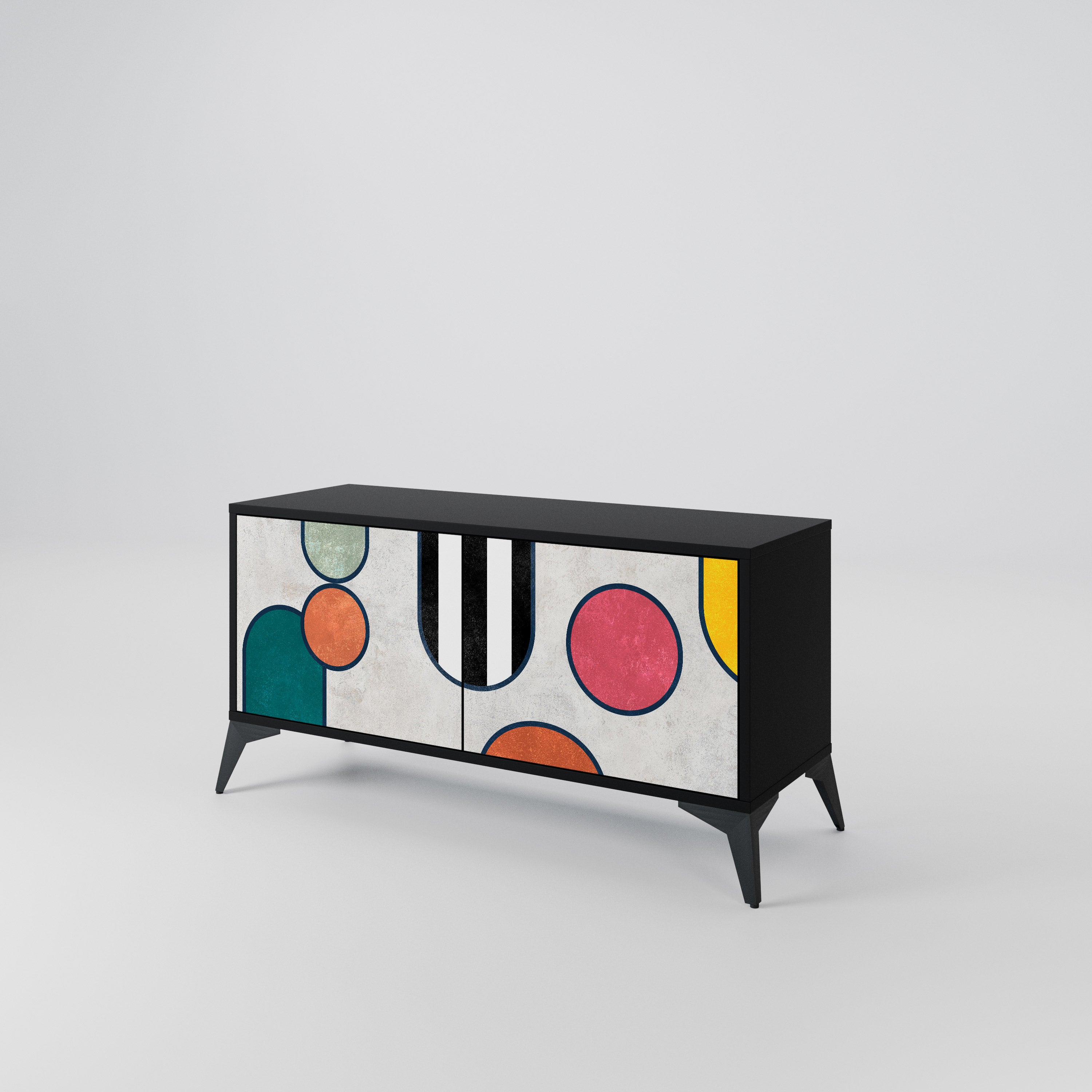 COOL STORY Compact 2-Door TV Cabinet