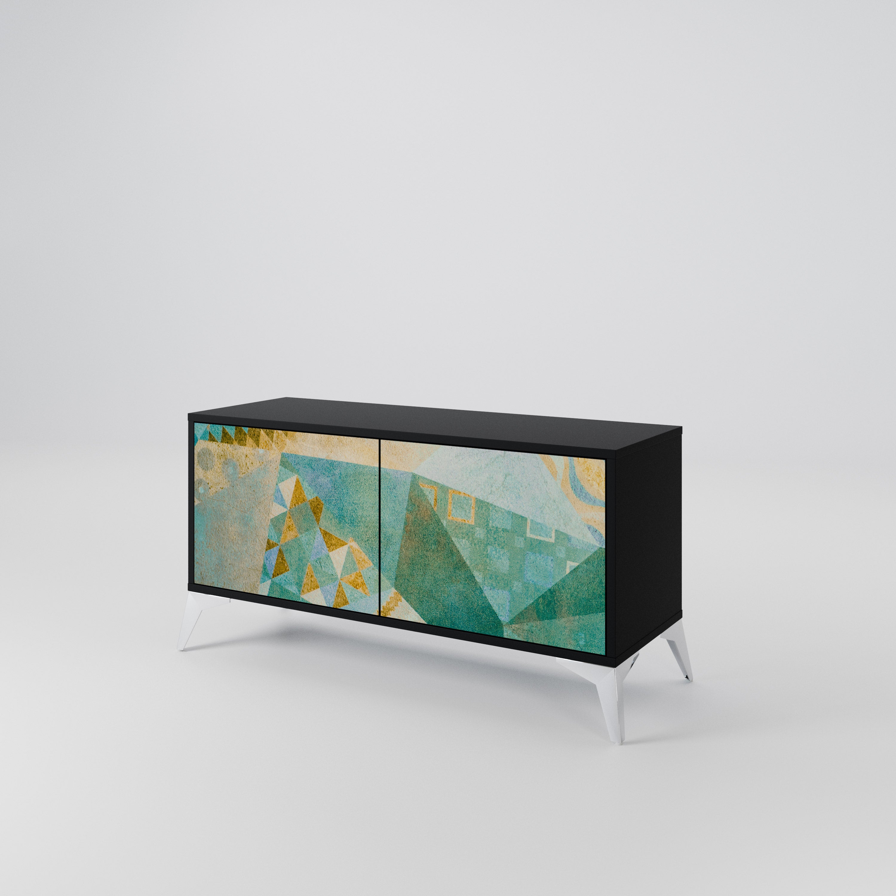 SPECTRUM SPLENDOR Compact 2-Door TV Cabinet