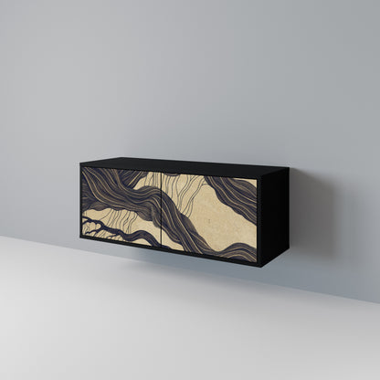 UNIFIED FRAGMENTS Compact 2-Door TV Cabinet
