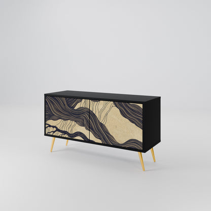 UNIFIED FRAGMENTS Compact 2-Door TV Cabinet