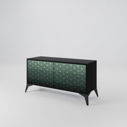 ORNAMENTAL GLIMMER Compact 2-Door TV Cabinet