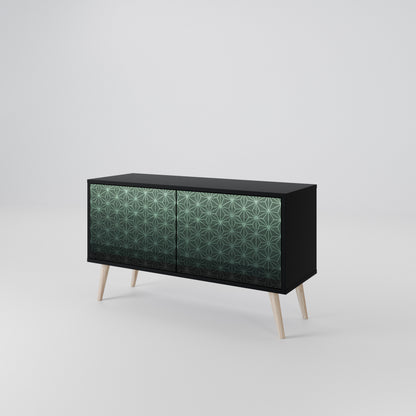 ORNAMENTAL GLIMMER Compact 2-Door TV Cabinet