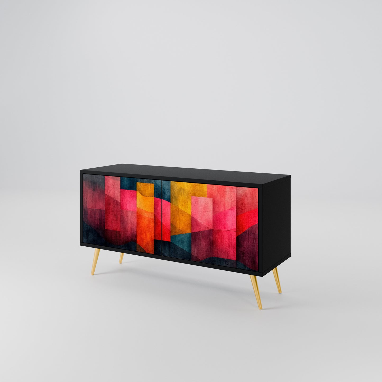 COLORFUL SOUNDS Compact 2-Door TV Cabinet