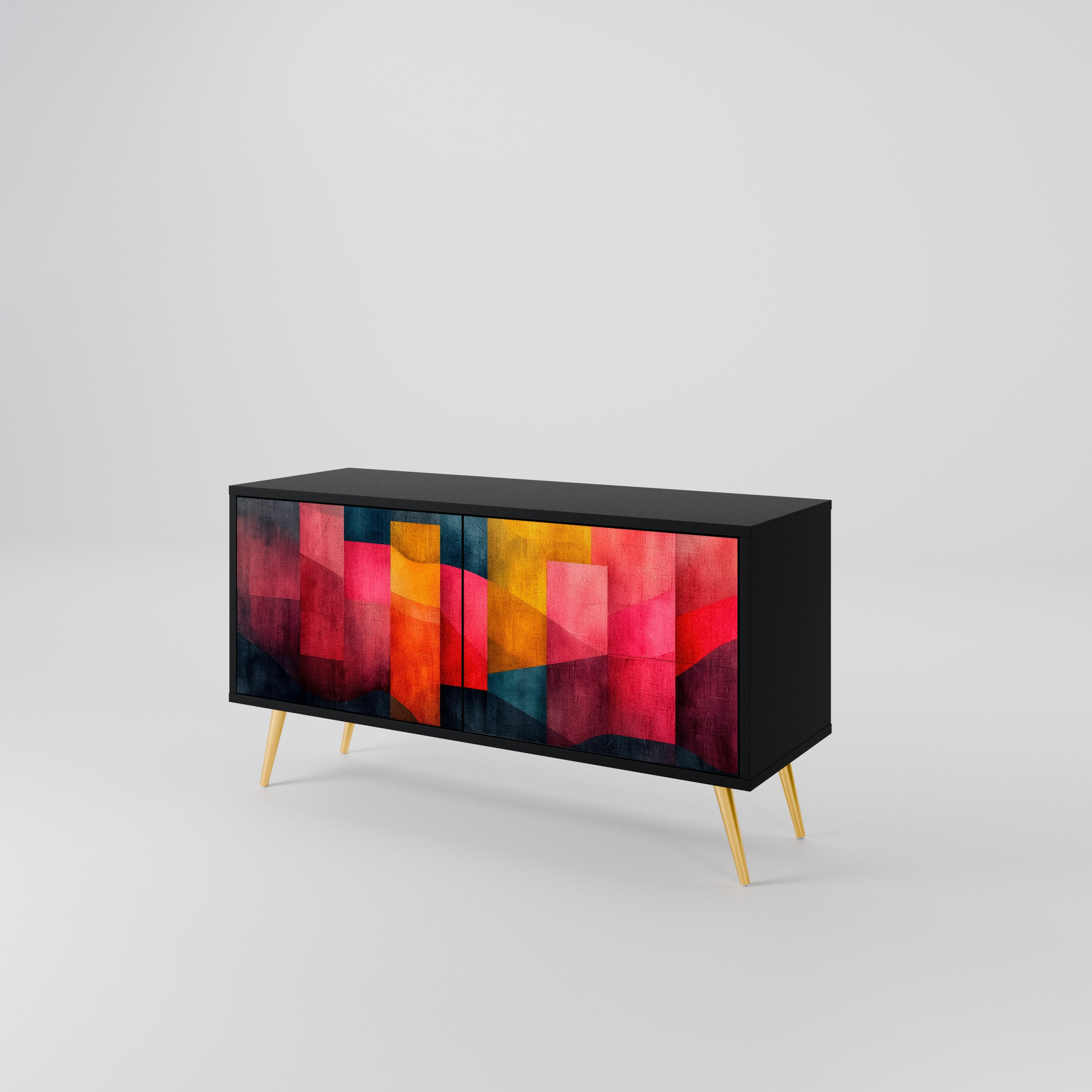 COLORFUL SOUNDS Compact 2-Door TV Cabinet