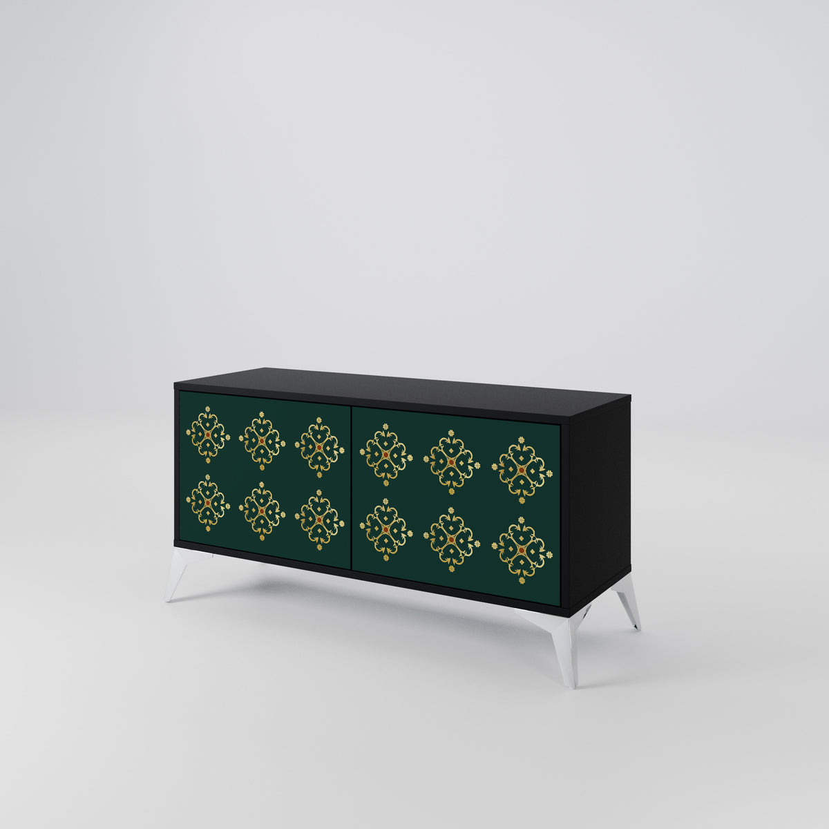 ROYAL MEDALLION Compact 2-Door TV Cabinet
