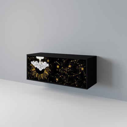 STELLAR CONSTELLATIONS Compact 2-Door TV Cabinet
