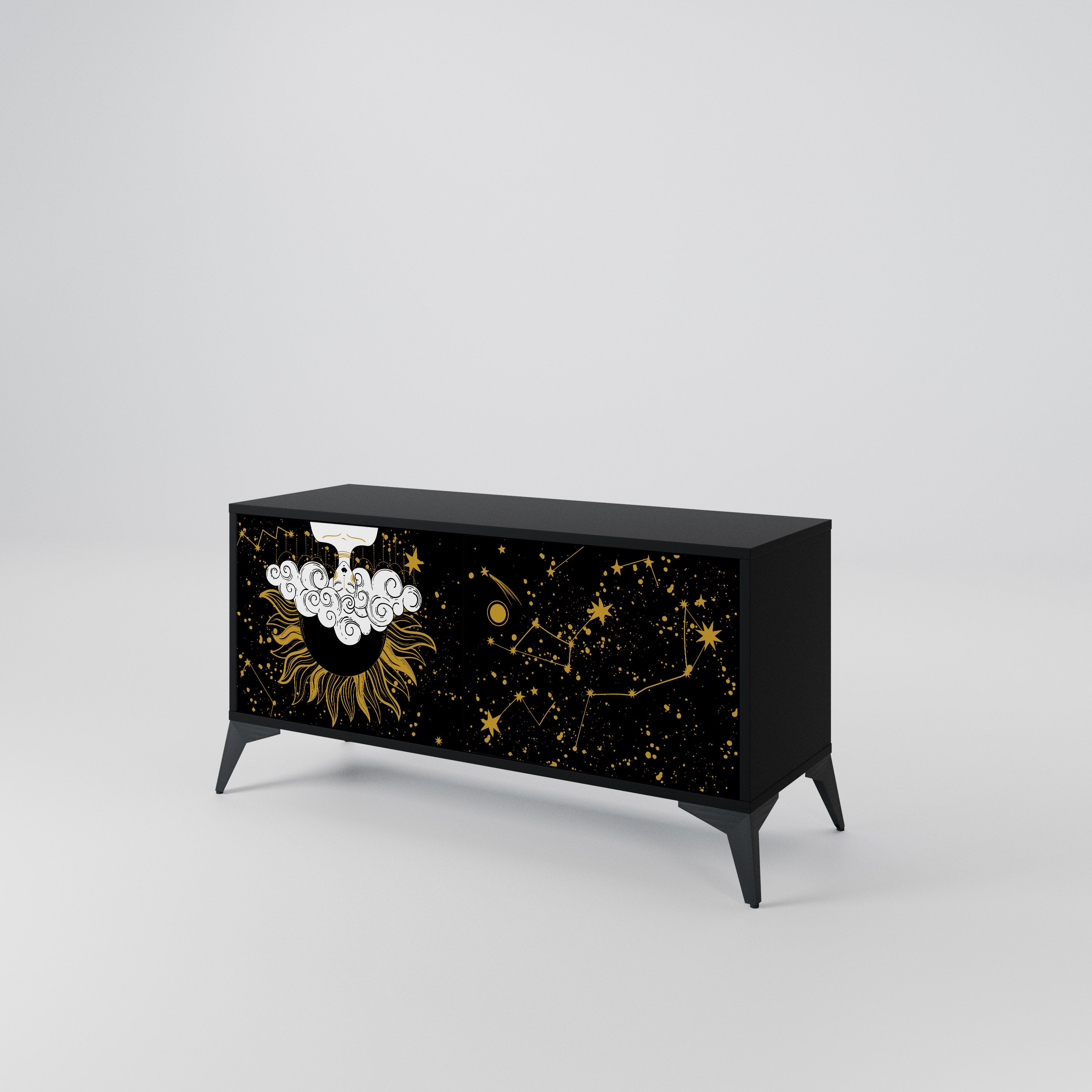 STELLAR CONSTELLATIONS Compact 2-Door TV Cabinet