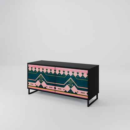ROYAL COMPOSITION Compact 2-Door TV Cabinet