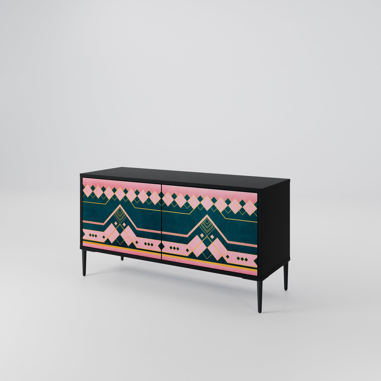 ROYAL COMPOSITION Compact 2-Door TV Cabinet