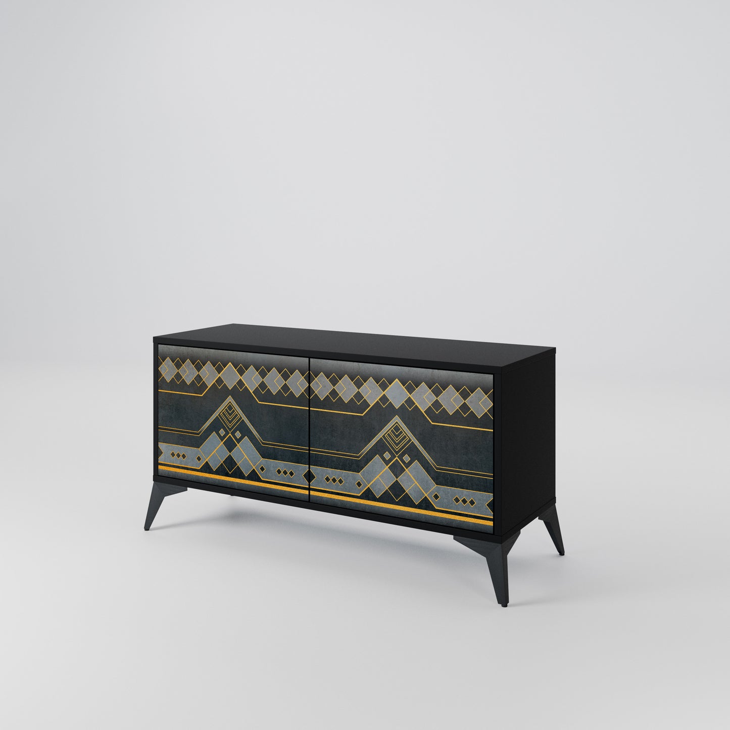 ROYAL ORDINARINESS Compact 2-Door TV Cabinet