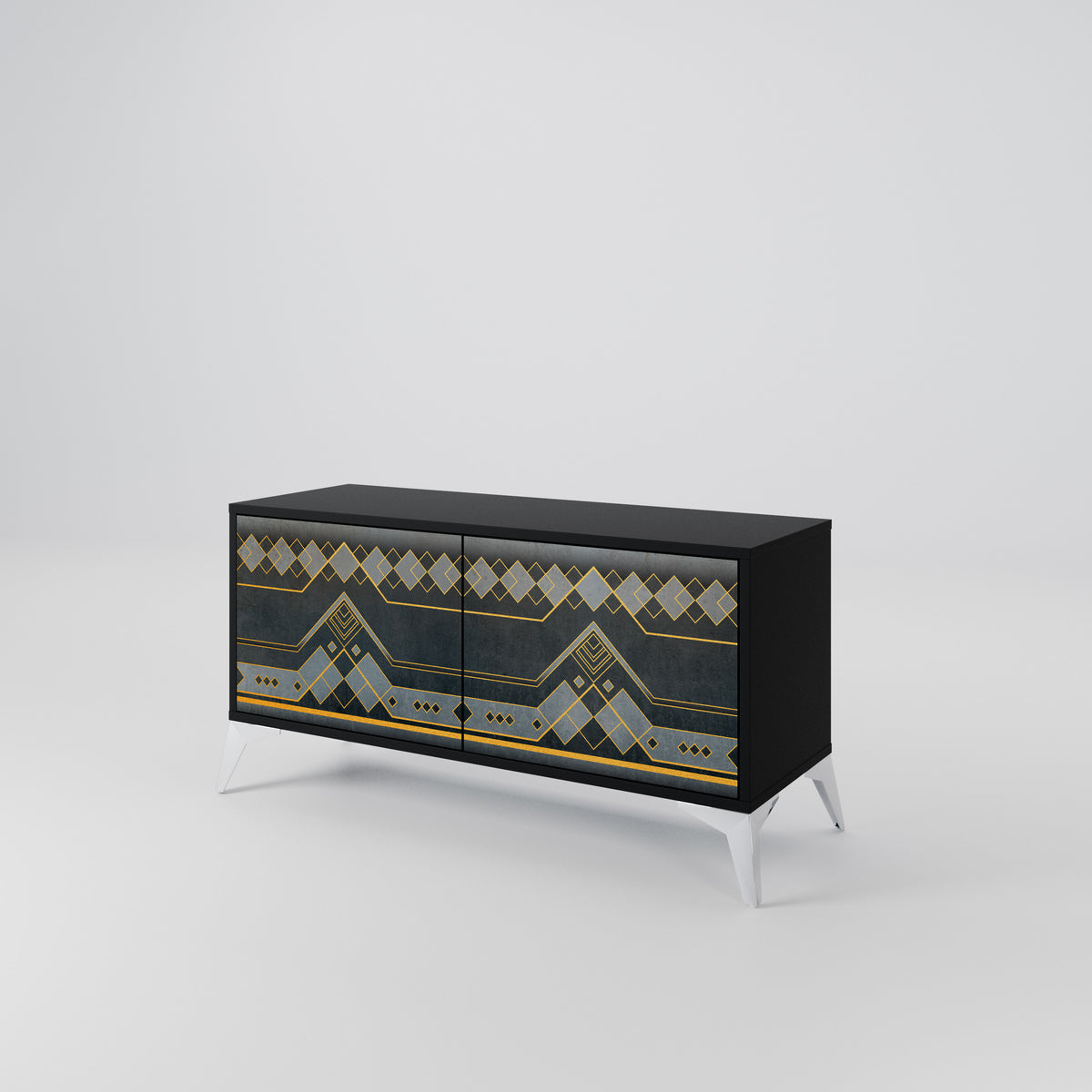 ROYAL ORDINARINESS Compact 2-Door TV Cabinet