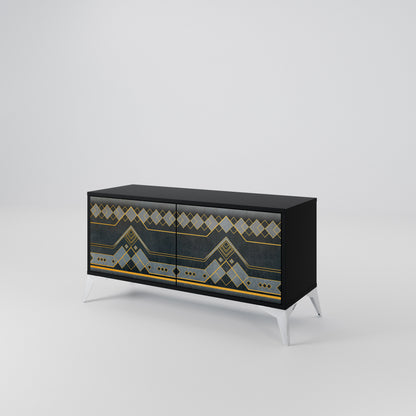 ROYAL ORDINARINESS Compact 2-Door TV Cabinet