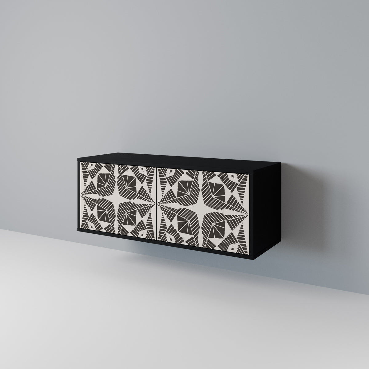 MONOCHROME NEXUS Compact 2-Door TV Cabinet