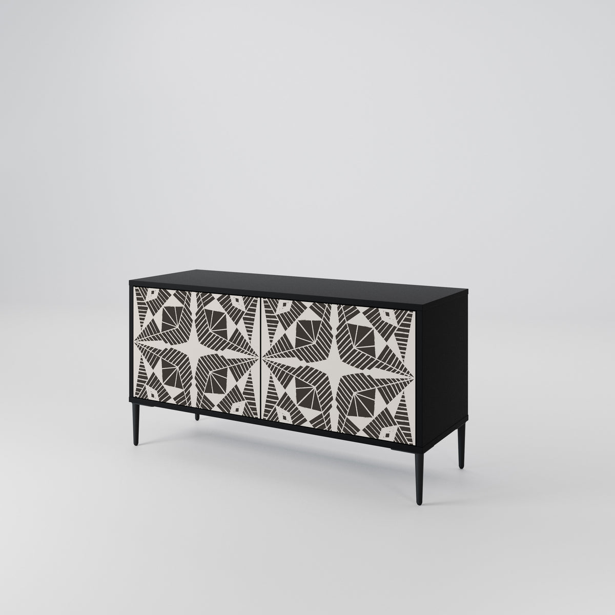 MONOCHROME NEXUS Compact 2-Door TV Cabinet