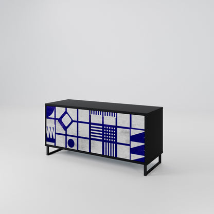 THE RIGHT PLACES Compact 2-Door TV Cabinet
