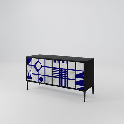 THE RIGHT PLACES Compact 2-Door TV Cabinet
