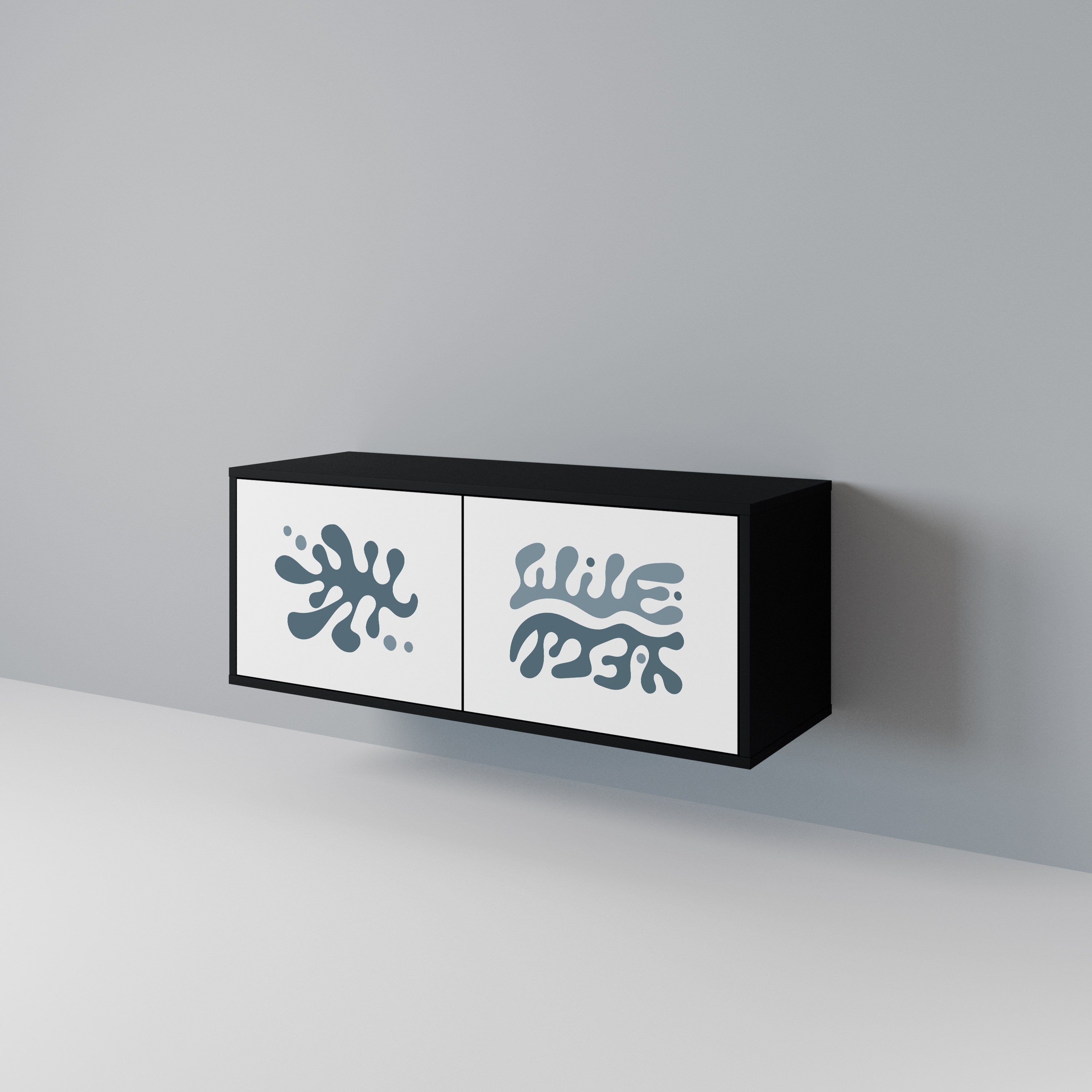 WONDERLAND VEGETATION Compact 2-Door TV Cabinet