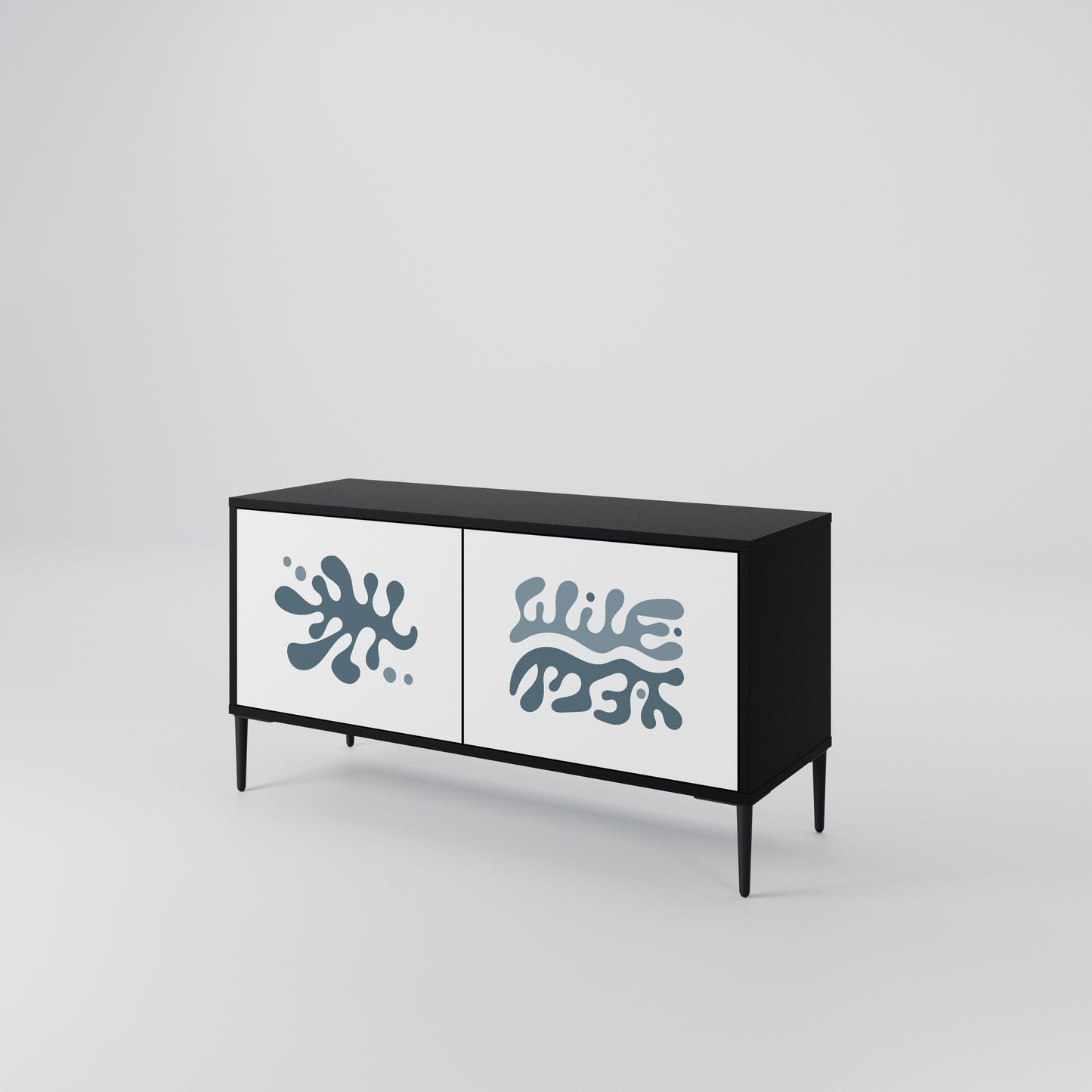 WONDERLAND VEGETATION Compact 2-Door TV Cabinet