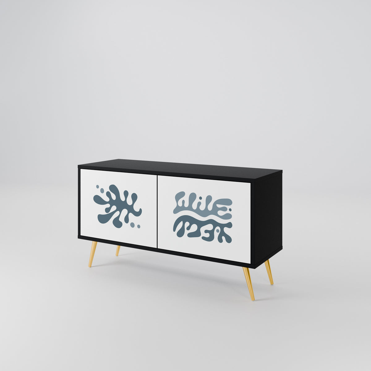 WONDERLAND VEGETATION Compact 2-Door TV Cabinet