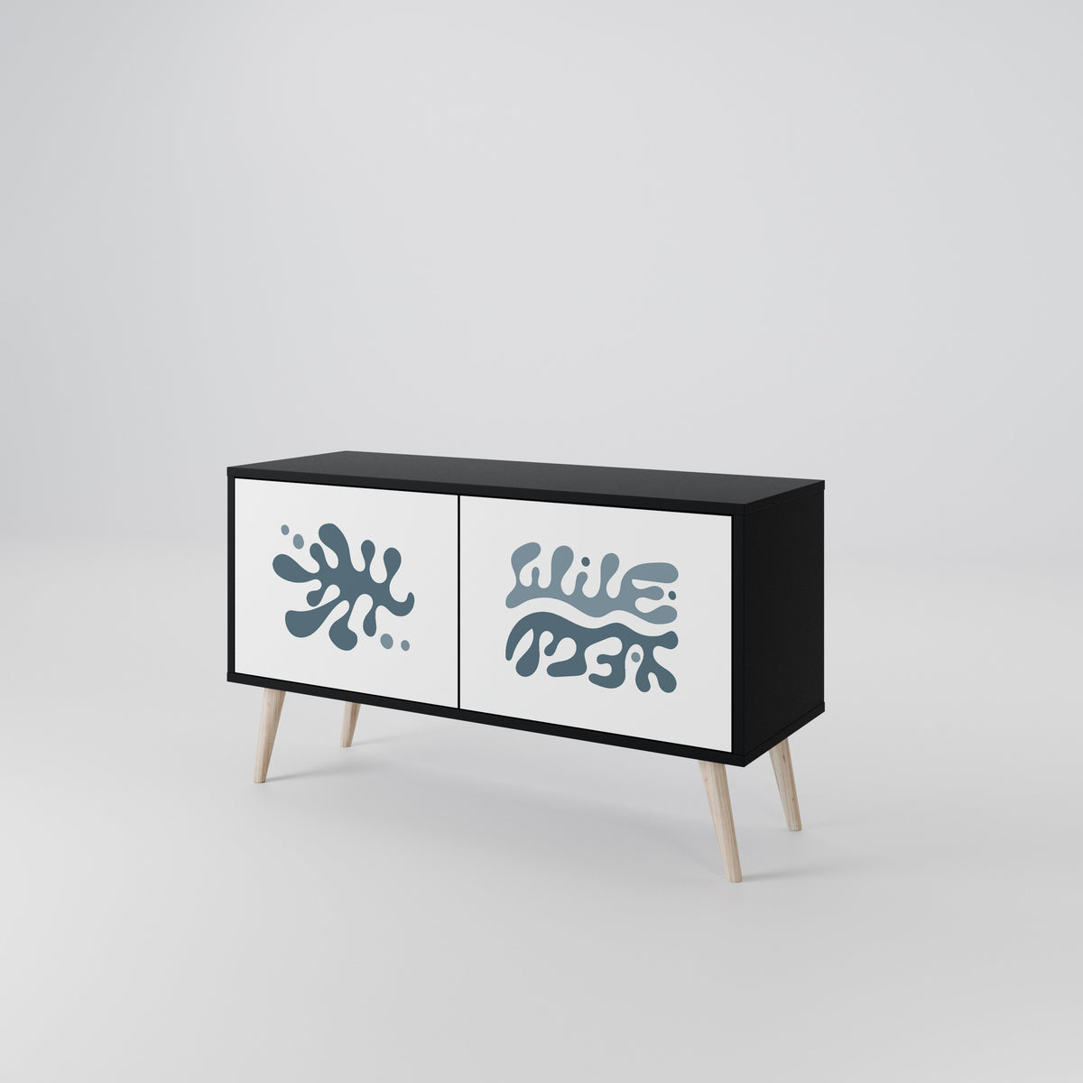 WONDERLAND VEGETATION Compact 2-Door TV Cabinet