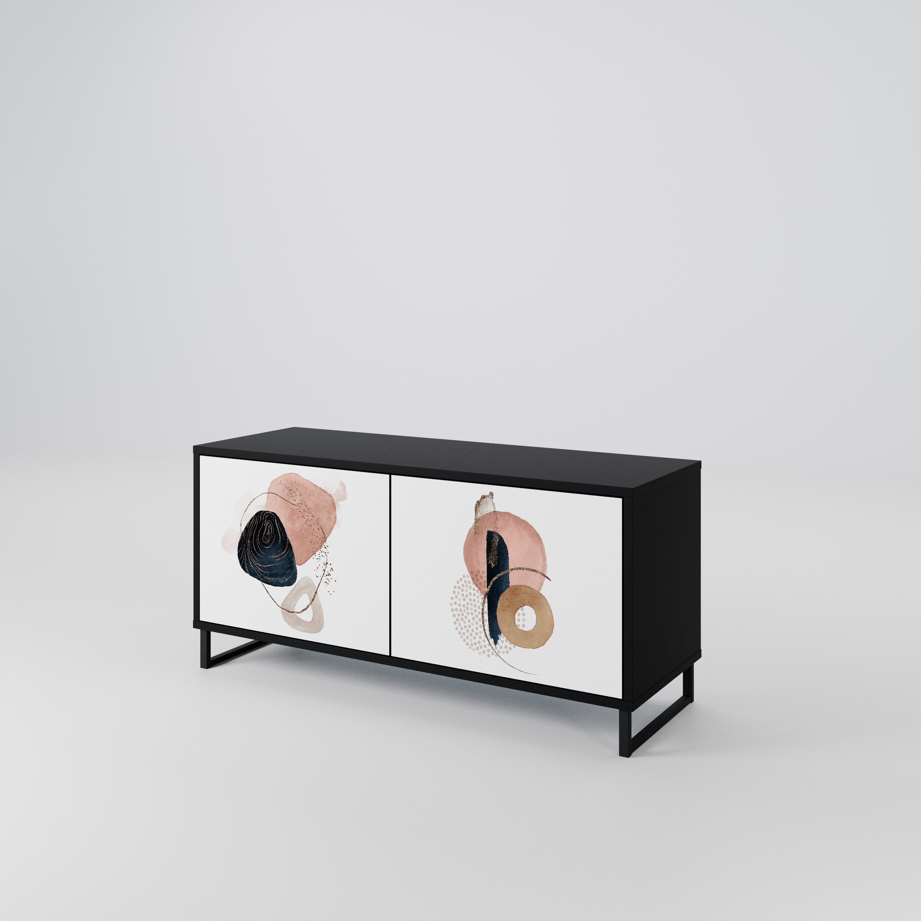 COLORFUL SHAPES Compact 2-Door TV Cabinet