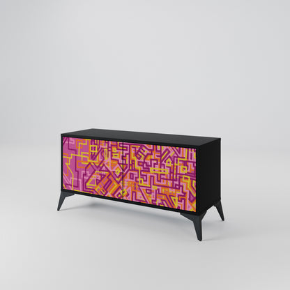 LOVELY MEMORIES Compact 2-Door TV Cabinet