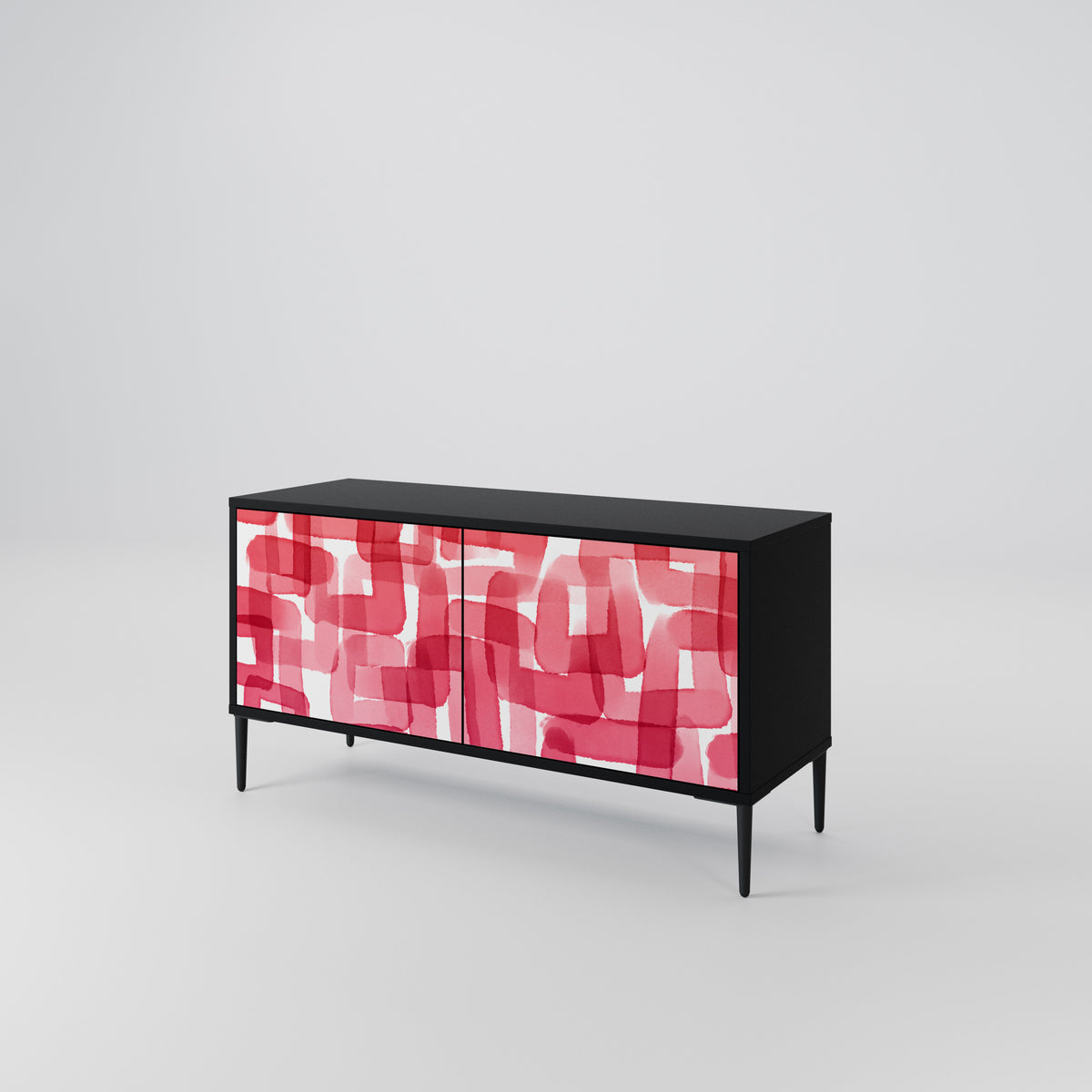 KALEIDOSCOPIC CUBISM Compact 2-Door TV Cabinet