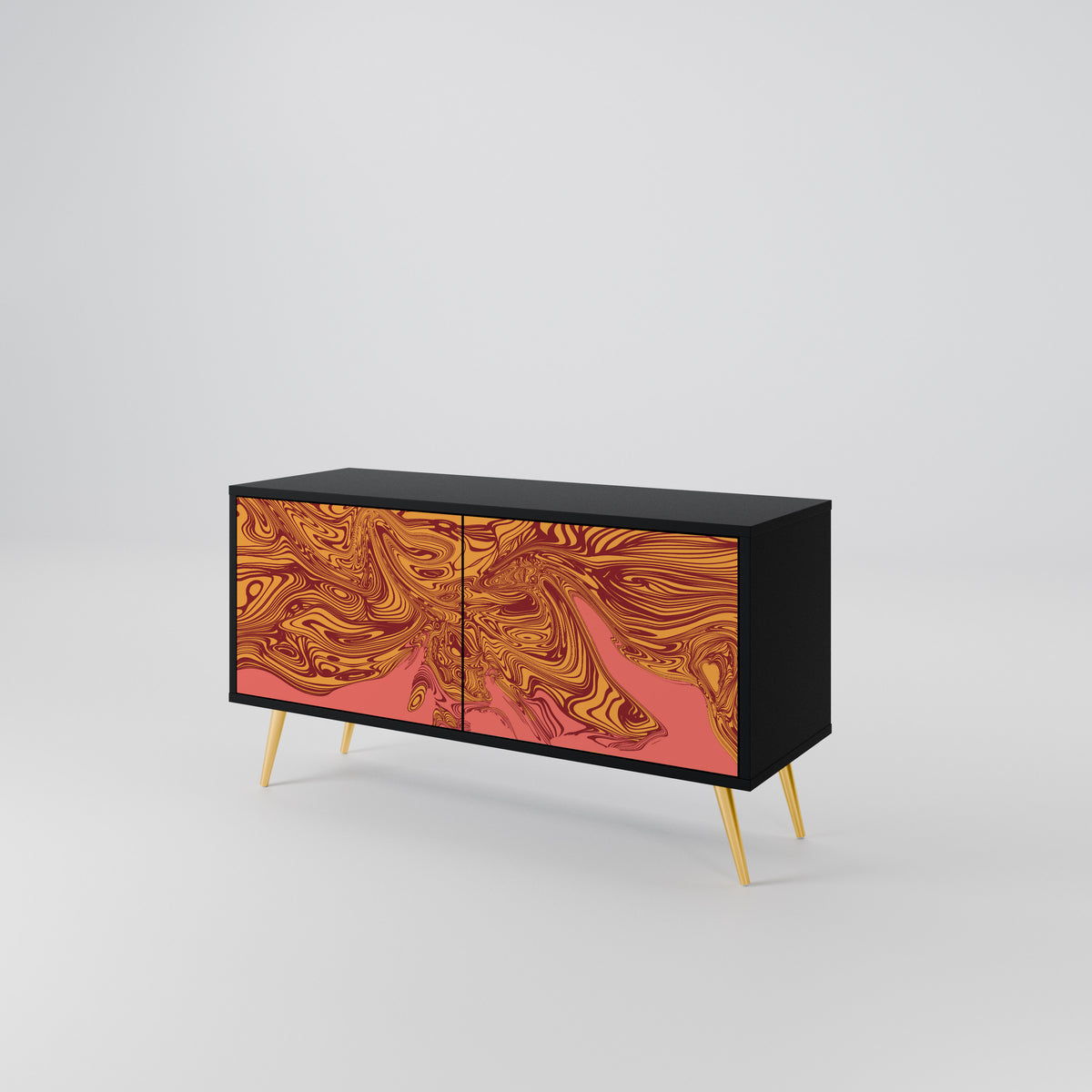 FLOATING THOUGHTS Compact 2-Door TV Cabinet