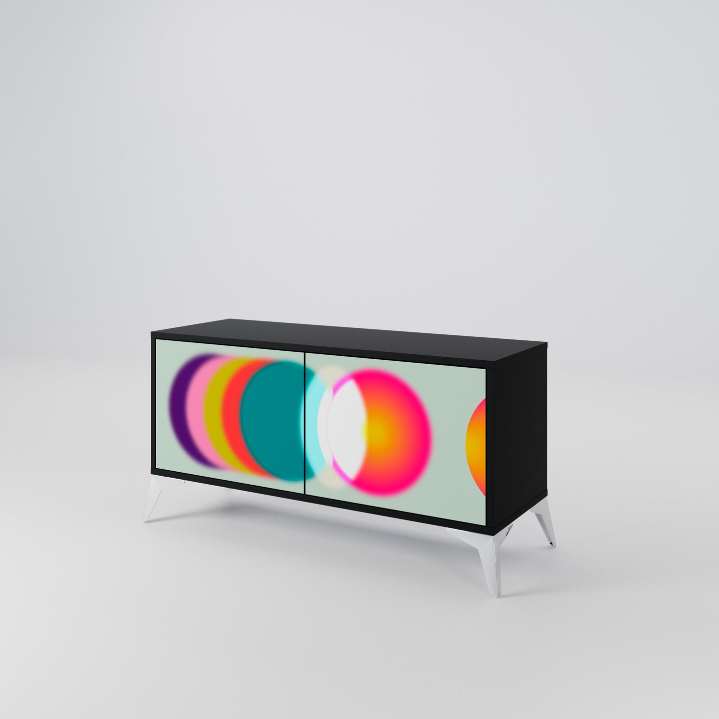 SYMPHONY OF COLORS Compact 2-Door TV Cabinet
