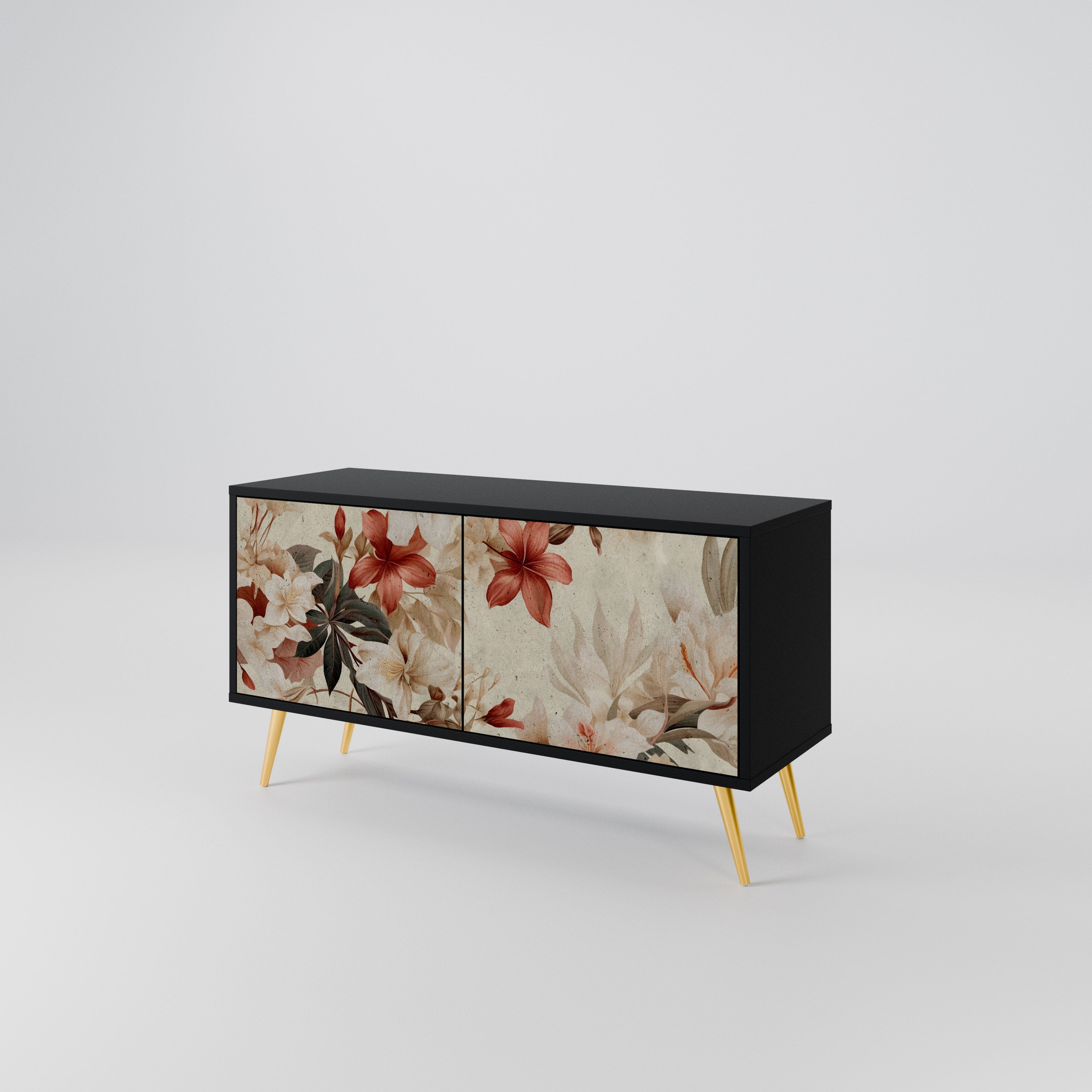 PETAL HARMONY Compact 2-Door TV Cabinet