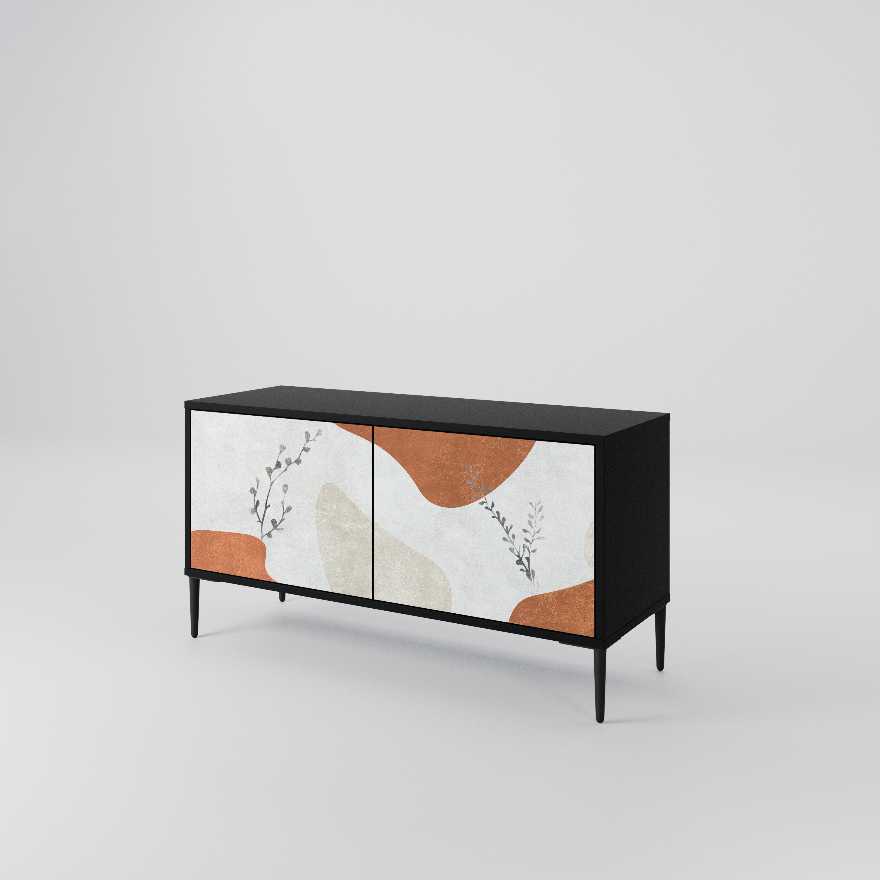 TRANQUIL TWIG Compact 2-Door TV Cabinet